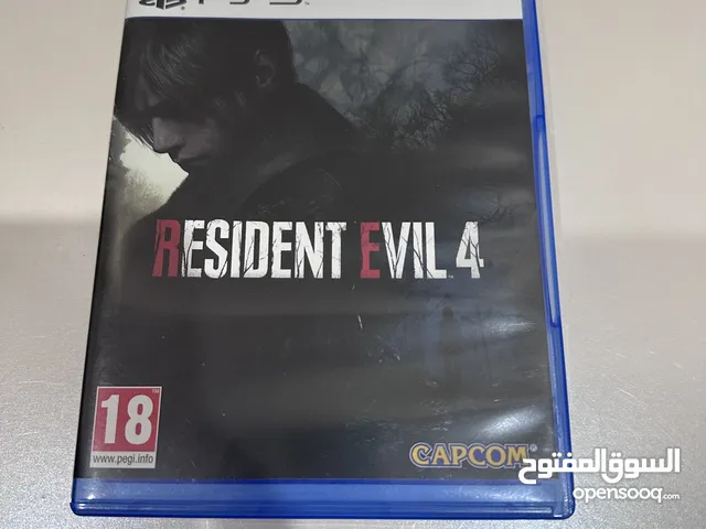 لعبة ريزيدنت ايفيل 4 النسخة العادية ps5 resident evil 4 remake  ...............................