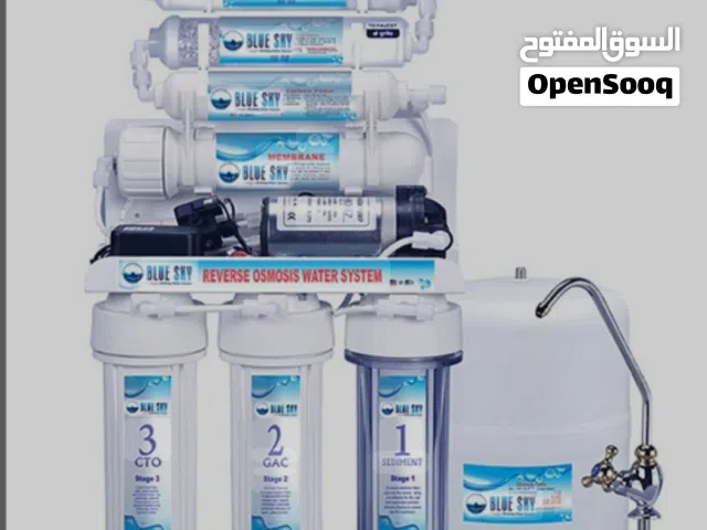 فلتر مياه تايواني 7 مرحل درجة اولى  مواصفات و جودة عالية نظام التشغيل (RO) نوع Power Pro