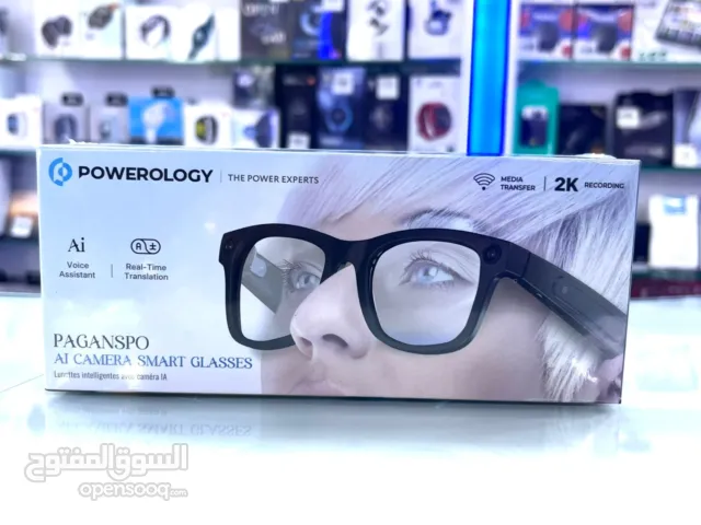 Powerology Paganspo AI Camera Smart Glasses - Gray