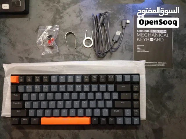 كيبورد ميكانيكي K500 سويتش احمر keyboard