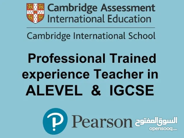 IGCSE IAS IAL math physics chemistry biology English literature