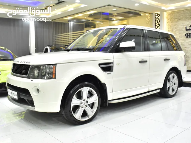 Land Rover Range Rover Sport SuperCharged HST ( 2010 Model ) in White Color GCC Specs