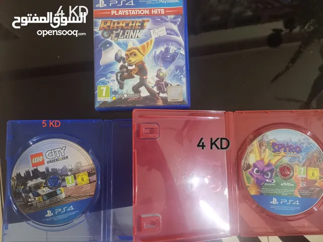 للبيع سيديات بلي ستيشن 4، CDs for sale PS4