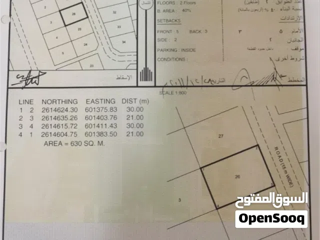 ارض في بركاء الفليج القديمة