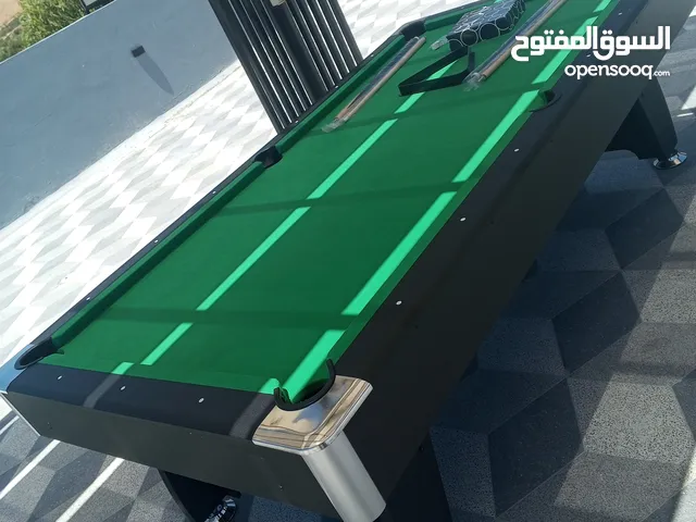 بلياردو نخب اول جديد بالكرتونه مقاس 8 اقدام مع كامل الأغراض