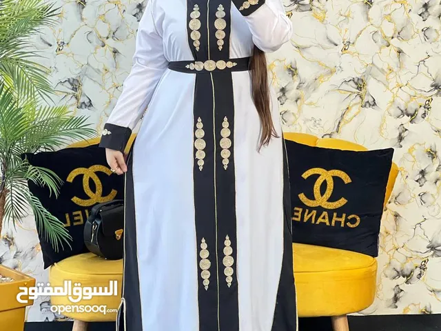قفطان خفيف ضريف رومي بلدي سانبل اخر مكاين في عالم الموضة مع الحزام هدية توب كريب طايح
