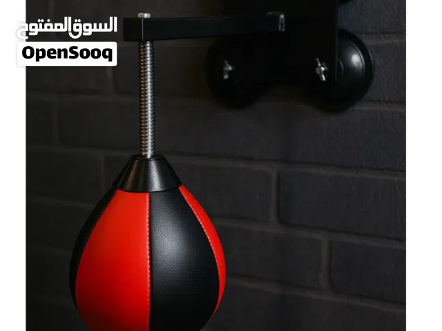 نجاصة  ملاكمة السرعة المطور (بدون ثقب جدران) استمتع بتدريبات الملاكمة وتفريغ الطاقة في أي مكان