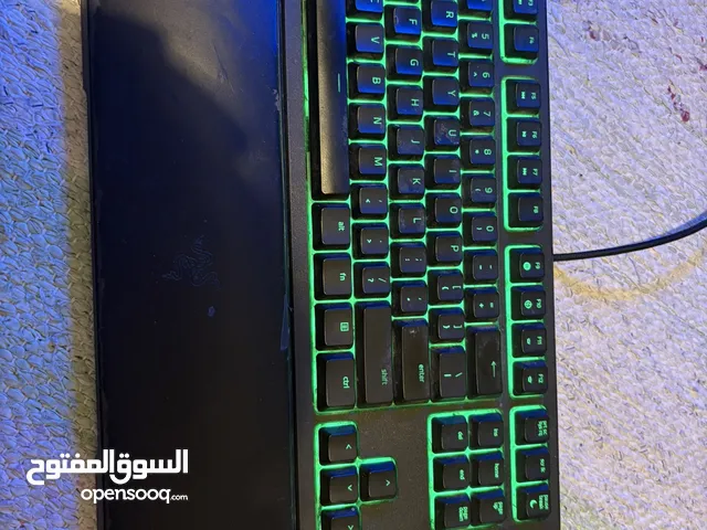 كيبورد razer ornata مع مخدة للايدين