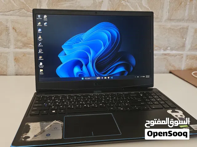 Dell G3 Gaming - i5 Gen10 + GTX 1650 + 16GB + 256SSD+1TB + 120Hz + LED - بطارية وكالة