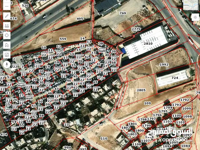 قطعة ارض سكنية للبيع عمان - ماركا -   اقساط - من المالك مباشرة