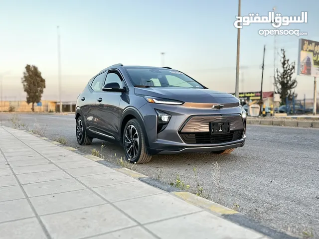 CHEVROLET BOLT EVU 2023 فحص كامل كرت ابيض فل كامل للبيع بسعر مغري.