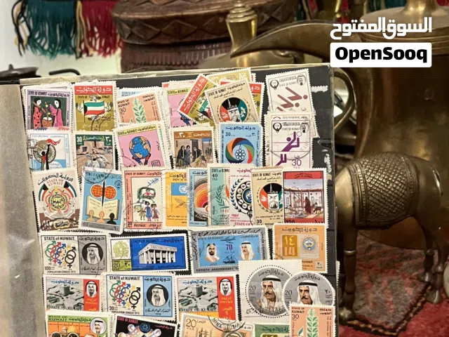مجموعة طوابع كويتية قديمة