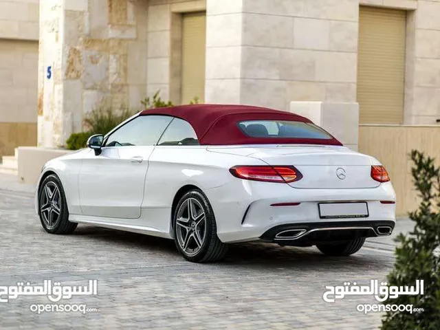 Convertible Mercedes Benz in Amman