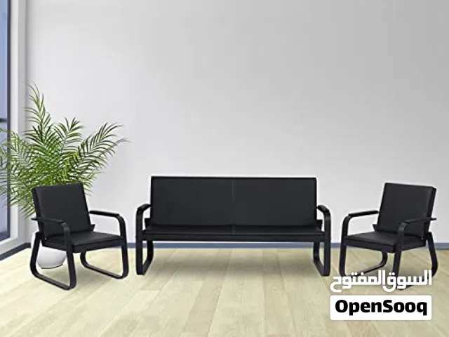صوفا 5 شخص sofa 5 person جلسة جلد sofas جلسة كنب كنبات اثاث مكتبي مكاتب انتظار استقبال Reception sof