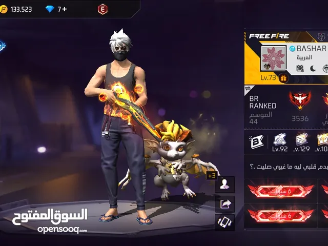 Free Fire Accounts and Characters for Sale in Salt