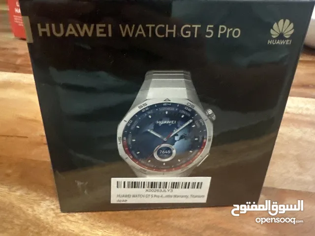 ساعة هواوي جديدة gt5 pro titanium