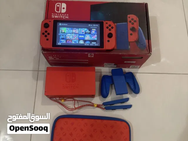 Jailbroken Nintendo switch Mario edition