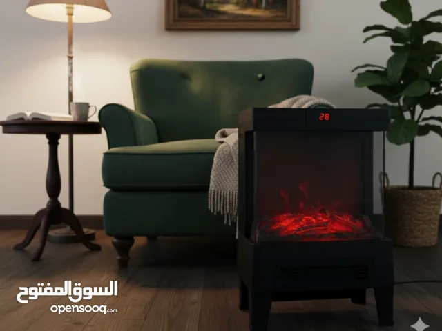 مدفأة منظر الحطب للبيع