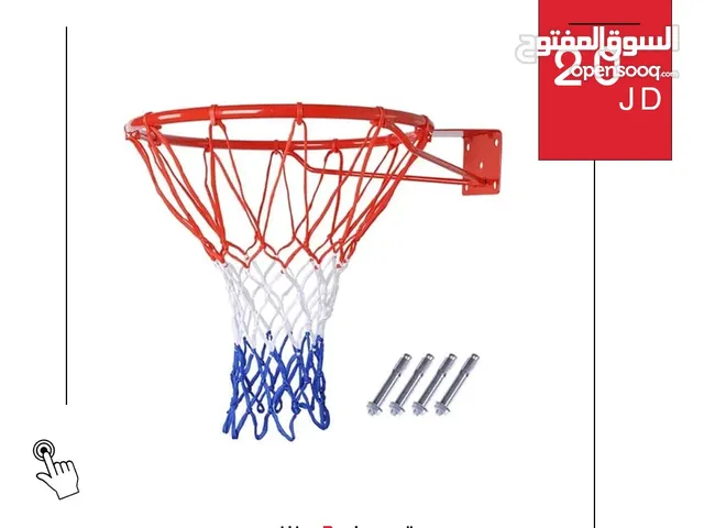 رنج سلة مع شبك أصلي طوق كرة سلة قوي مع شبكة متينة للتدريب والترفيه المنزلي والنوادي