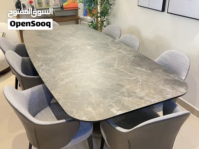 Dining table 8 seats طاولة سفرة 8 أشخاص