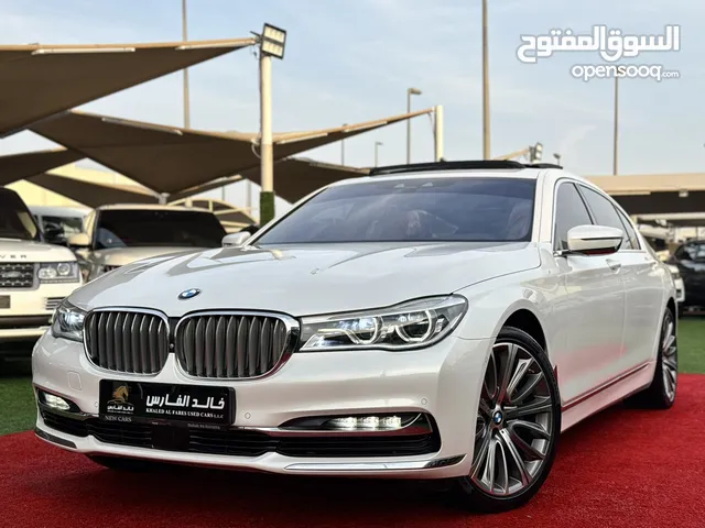 بي ام دبليو 740 Li خليجي 2017 بحالة الوكالة التامة وسعر عرض ممتاز.