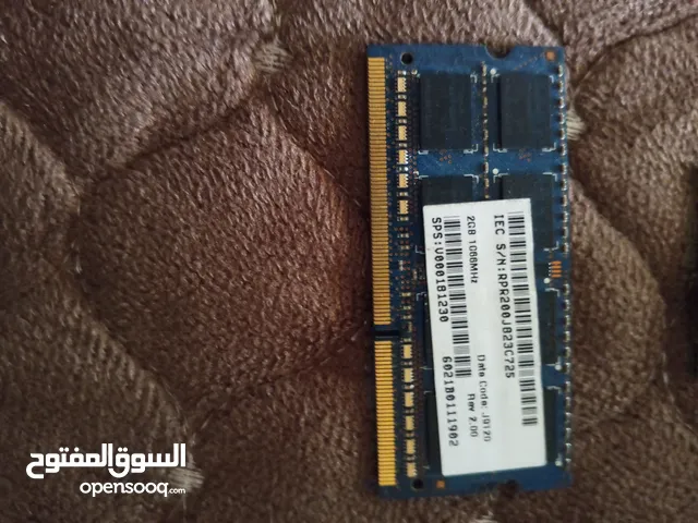 رام لابتوب DDR3 سعة 2GB