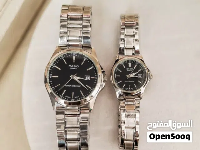 قطعتين ( رجالي ونسائي) من ساعة كاسيو
