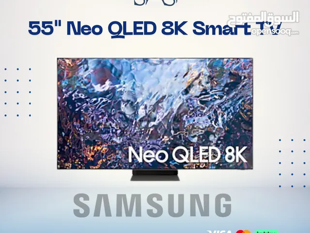 Samsung 55 Inch Neo QLED 8K Smart TV.
