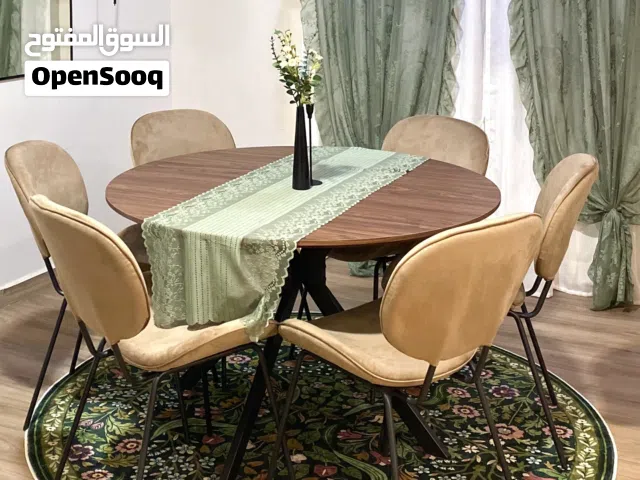 طاولة طعام 6 اشخاص