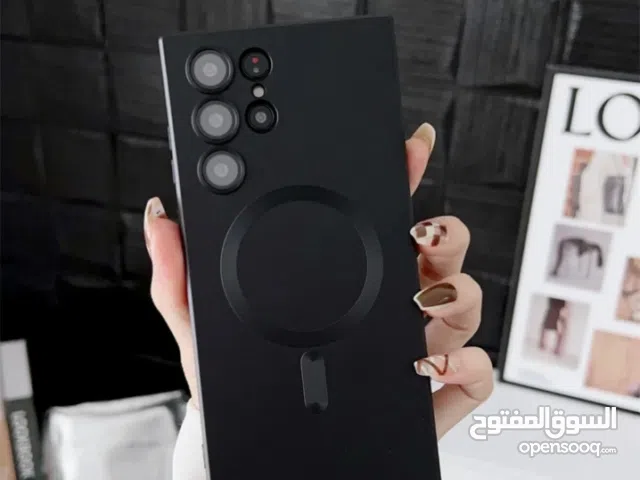 Samsung S25 ultra Black Luxury Matte Magnetic Case for Samsung Galaxy Ultra Series s24 s23 s22 s21