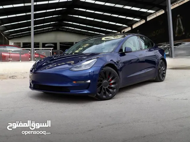 Tesla 2021 performance فحص كامل مميزة جدا