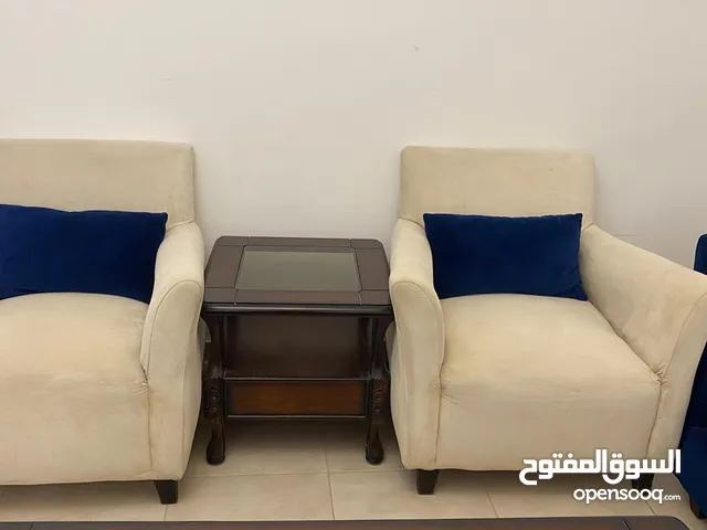 طقم كنب مستعمل خشب ثقيل