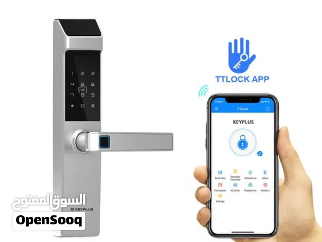 بصمة الإصبع. رمز المرور/كلمة المرور (Digital code). بطاقة إلكترونية/بطاقة القرب (Card). المفتاح المي