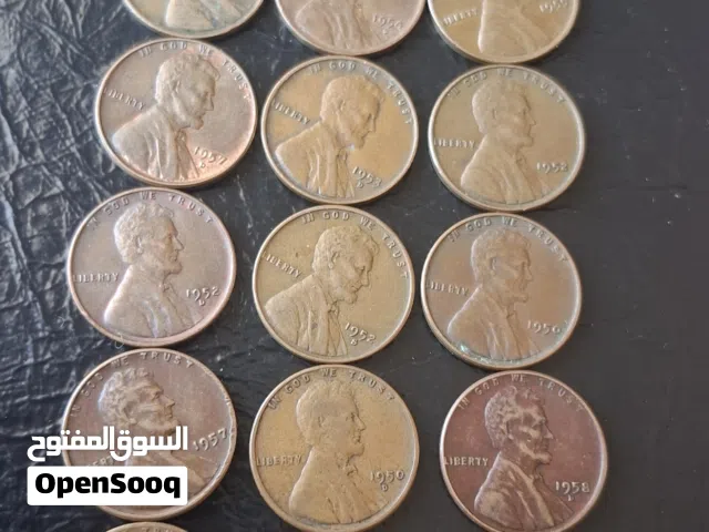 سنتات قديمه فتره الخمسينات بدون تكرار عدد24 سنت