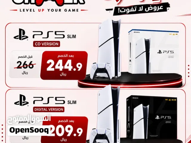 بلاستيشن فايف أقل سعر بالسوق مع دخول سحب لسيارة ب 209 فقط مع امكانية الاستبدال بالفور او pc