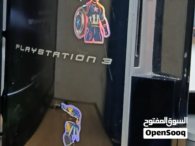 بلاستيشن 3 فات مستعمل للبيع مع يد وشاحن