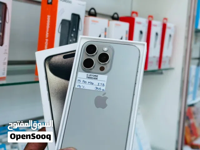 iPhone 15 pro max -1 TB (1024 GB) - Satisfactory working piece