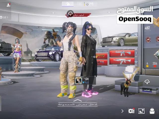 حساب ببجي للبيع