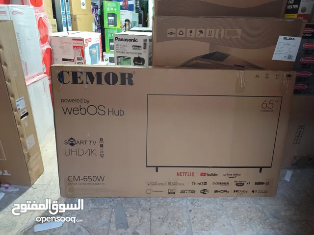 Cemor Smart 65 inch TV in Amman
