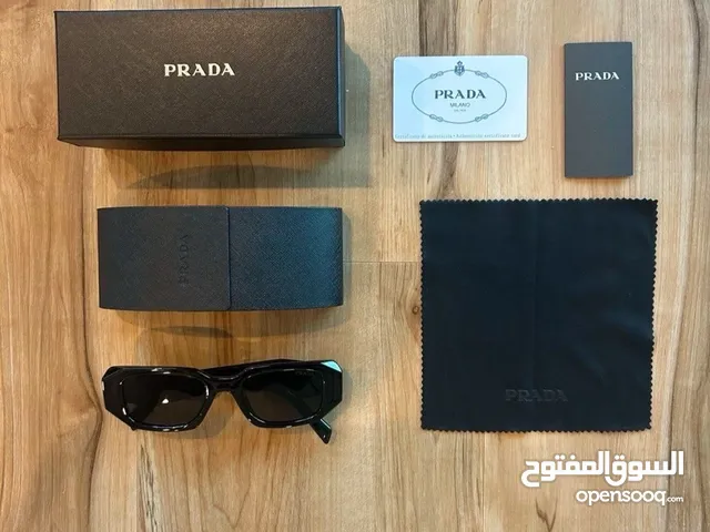 PRADA MILANO SUNGLASSES BLACK-Brand New in box