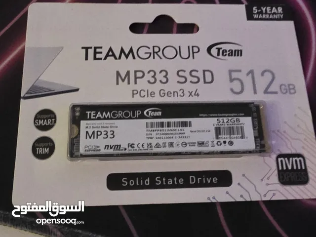 TEAMGROUP M.2 MP33 SSD GEN3X4 , 512GB