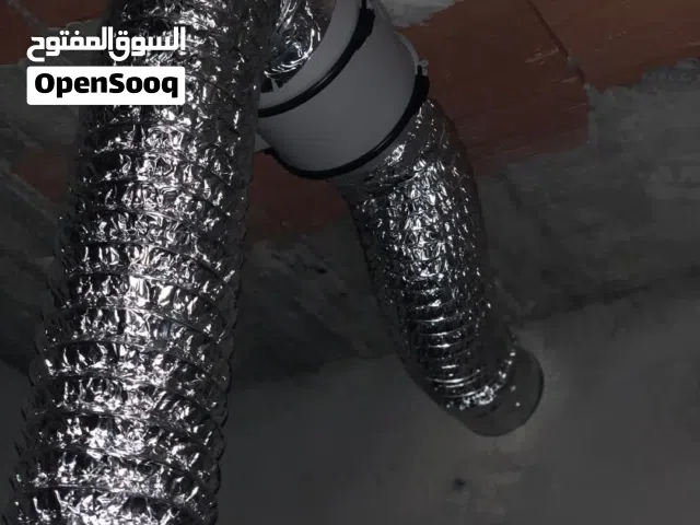 تركيب شفاطات مطابخ وتركيب تربينة خارجية وتركيب تربينه كاتم صوت والحفر بماكينة الكور