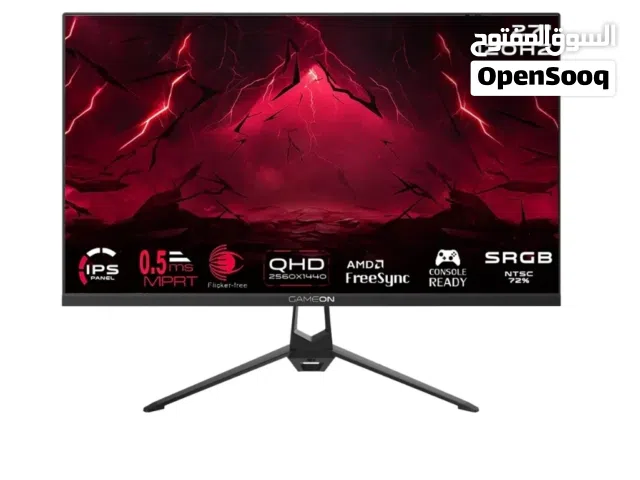 GAMEON 27" QHD 120Hz Fast IPS Gaming Monitor HDMI 2.1 Built-in Speakers Like New