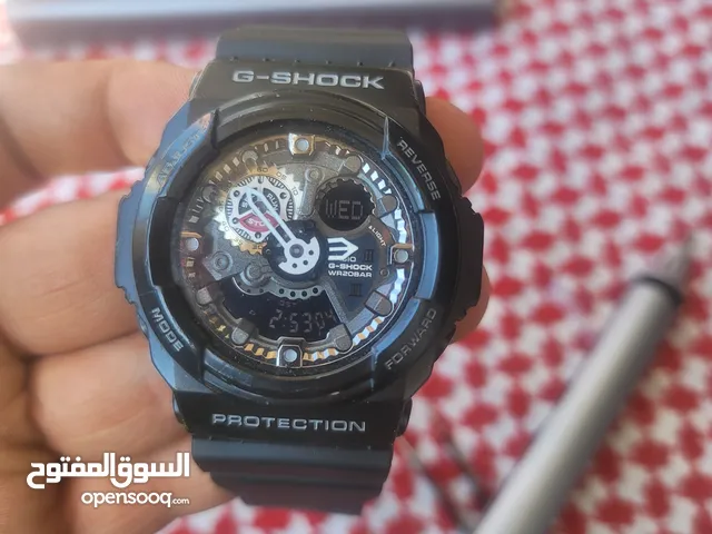 CASIO G-SHOCK Protection GA-300 Men's Watch اصلي 100% صور الماكينه موجودهCW0005