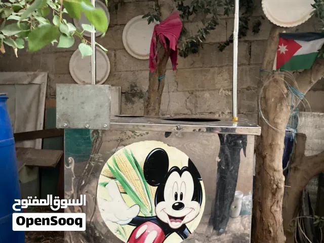 عرباية ذرة متنقله جاهزه للمشروع بتصميم أنيق و مواصفات كامله بسعر 100 دينار