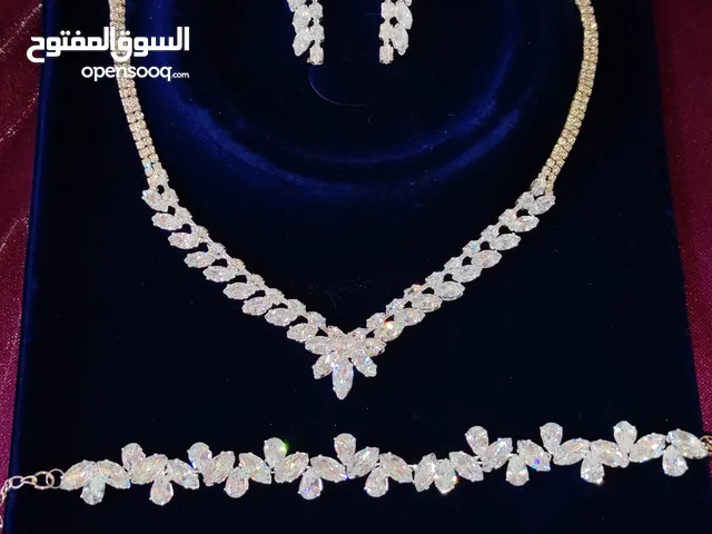 طقم اكسسوار كامل سنسال اسوارة حلق هيد بيس /طوق شعر