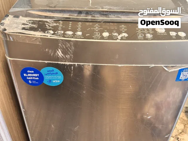 غسالة تورنيدو 15 كغم استخدام شهر واحد