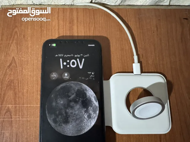 شاحن ايفون ويرليس الأصلي apple charger wireless