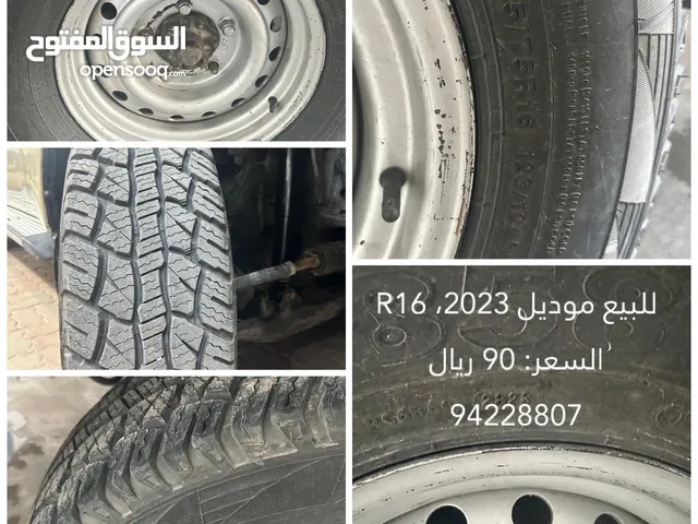 اطارات موديل 2023 R16 للبيع استخدام بسيط، للتواصل: