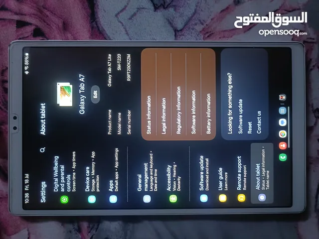 i sale my galaxy tab A7